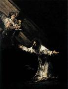 Francisco de goya y Lucientes Christ on the Mount of Olives oil painting artist